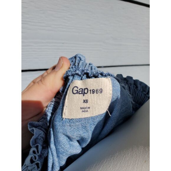 Gap 1969 cotton chambray looking top - Picture 5 of 6